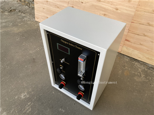 مؤشر الأكسجين في البوليمر البلاستيكي ASTM D2863 مؤشر الأكسجين مع مؤشر درجة الحرارة