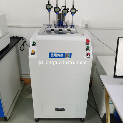 ASTM D1525 ASTM D648 بلاستيك Hdt Vicat اختبار اختبار 4 عينة رفات بلاستيك اختبار آلة