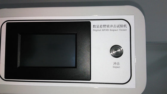 آلة اختبار البلاستيك 220 فولت / PLC معدات اختبار قوة التأثير لـ Izod و Charpy